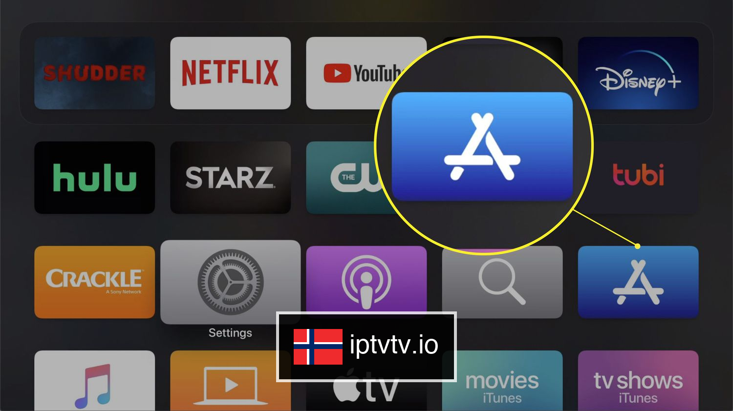 Last ned Smarters Player Lite for IPTV på Apple TV