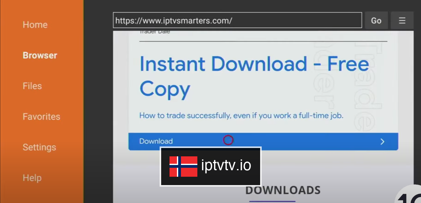Last ned Smarters Pro for IPTV på Chromecast