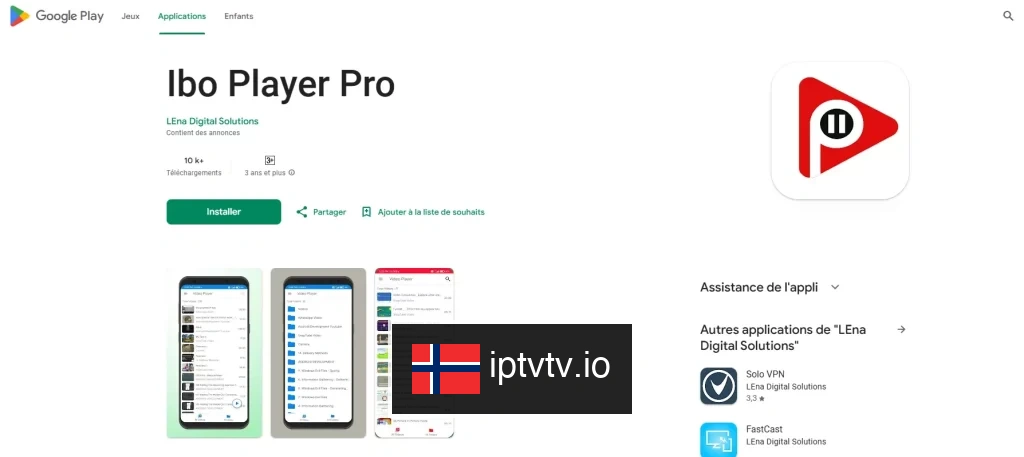 Last ned appen for IPTV på appen