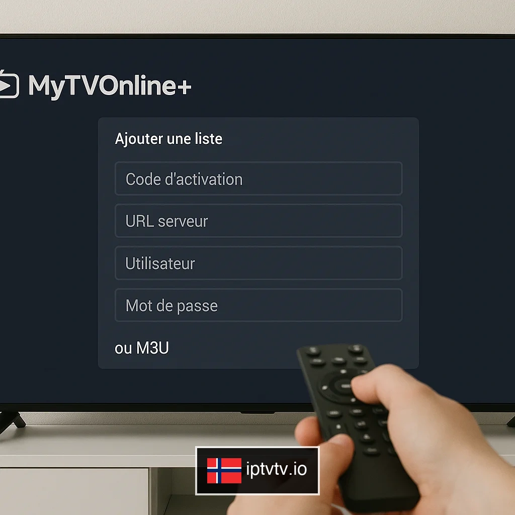 Skriv inn påloggingsdetaljer for IPTV på Formuler Z11