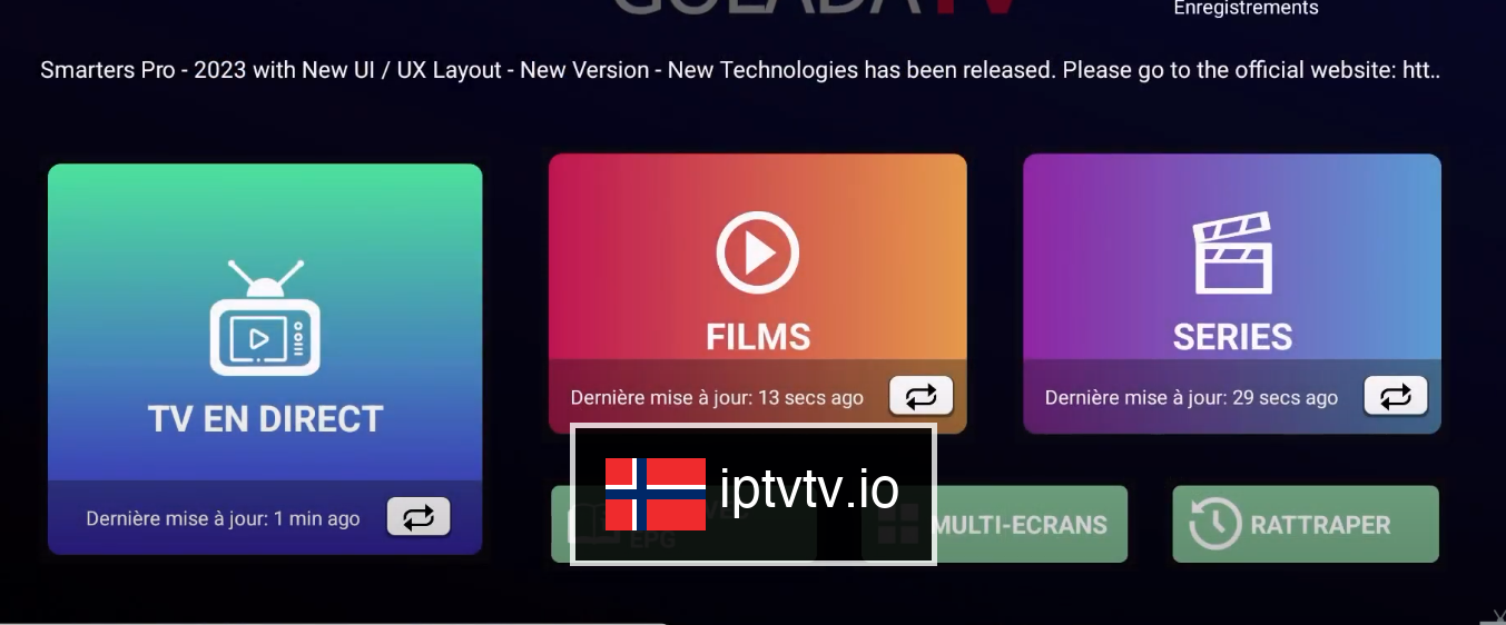 Begynn å se IPTV på Nvidia Shield