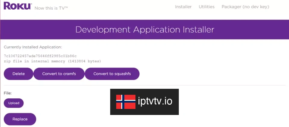 Bekreft installasjon for IPTV på enheten