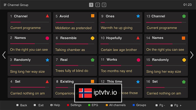 Start appen på nytt på TV for IPTV på Smart IPTV (SIPTV)