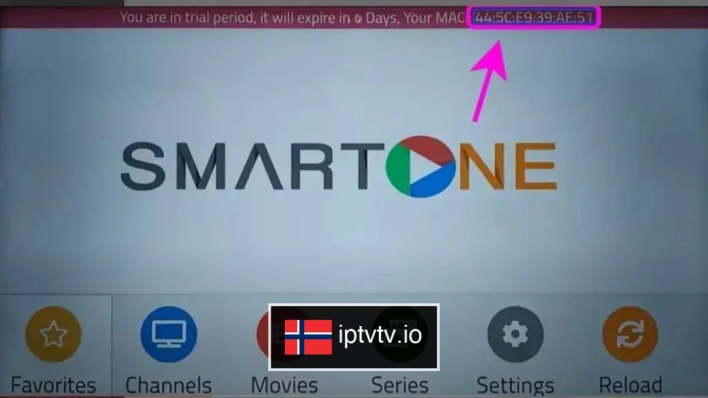 Finn MAC-adressen din for IPTV på SmartOne IPTV