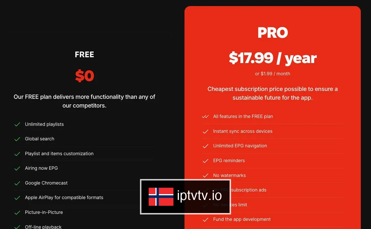 Se TV for IPTV på UHF App IPTV