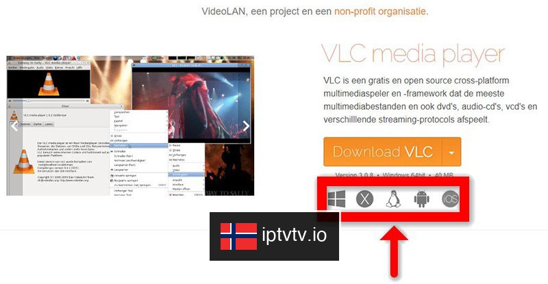 Last ned VLC Media Player for IPTV på PC- og Mac-oppsett