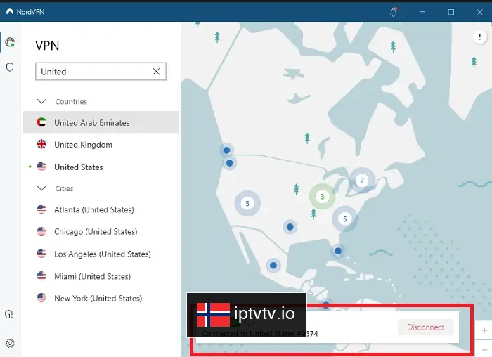 Koble til VPN-server