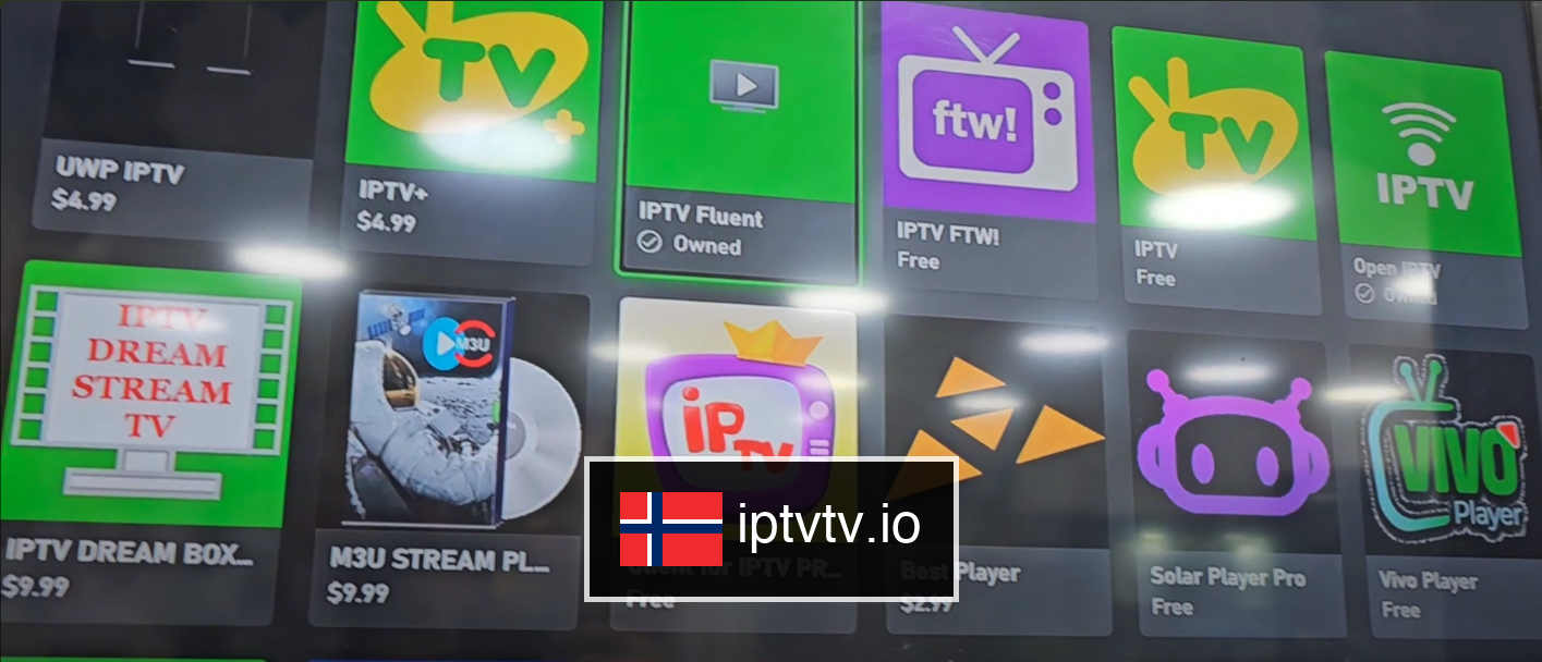 Søk etter IPTV Fluent på Xbox